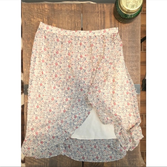 Madewell floral high-low skirt - Picture 3 of 5